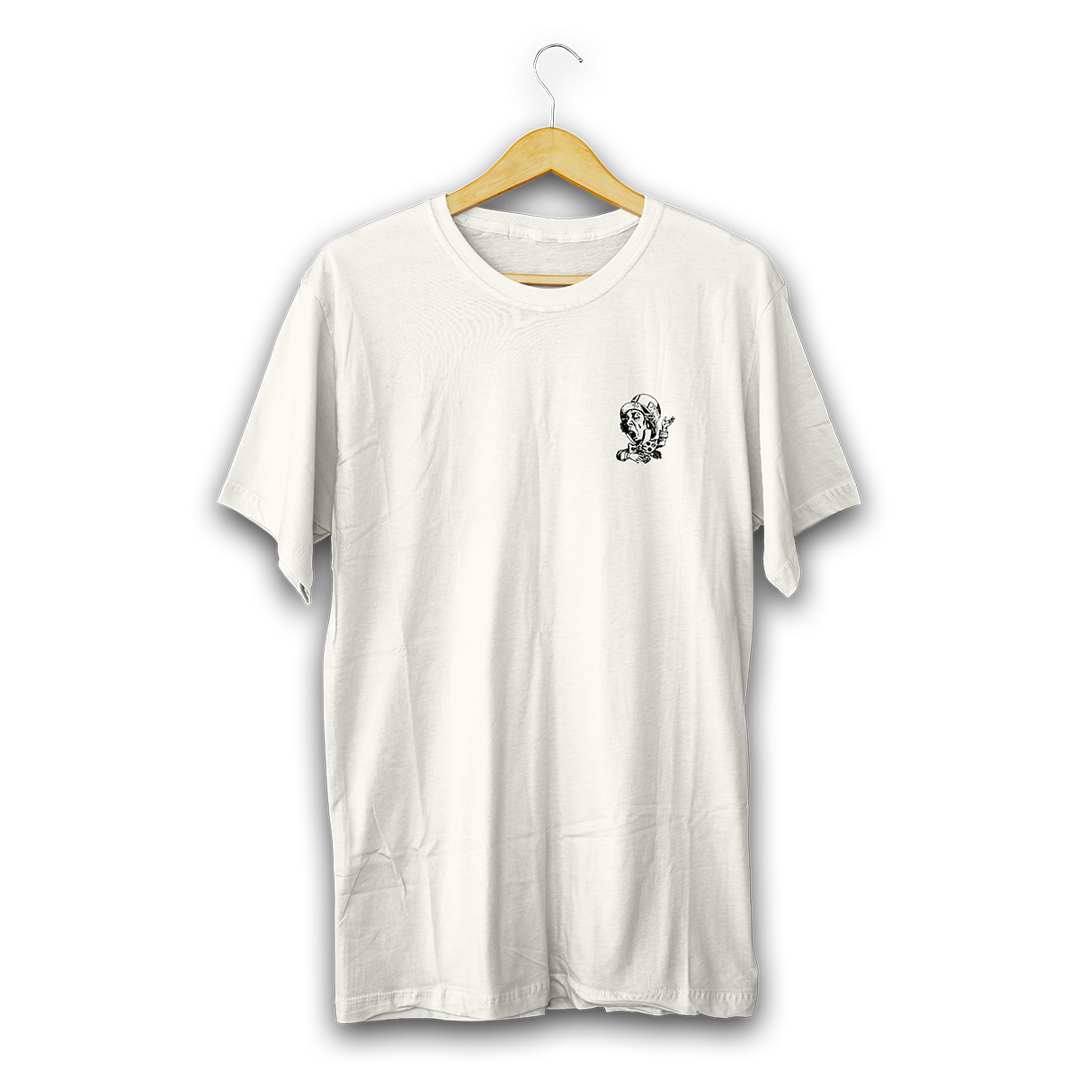 EMI - The Charisma Label Logo White T-Shirt