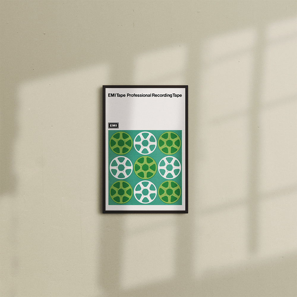 EMI - Green EMI Tape Poster (Small)