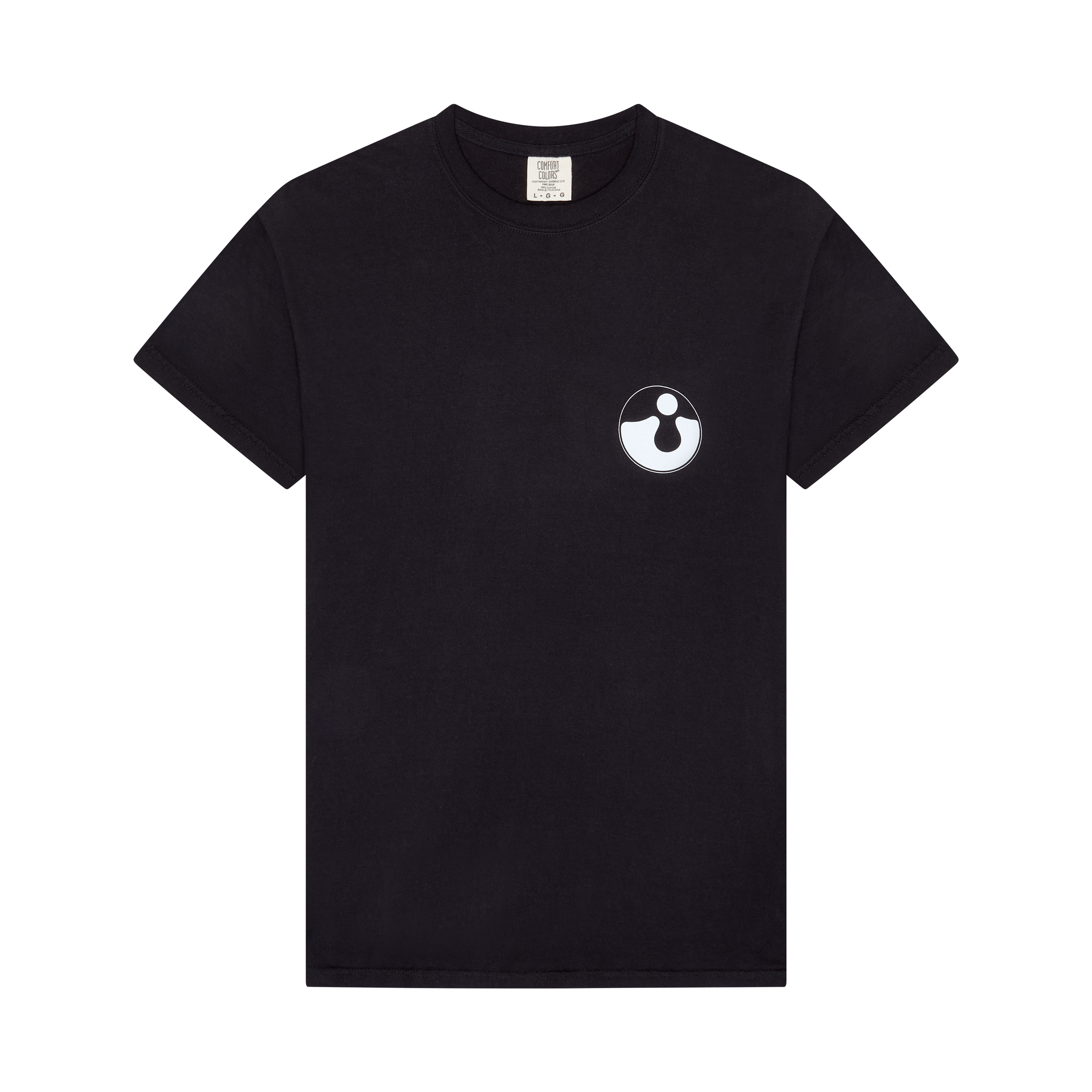 EMI - Harvest Logo Black T-shirt