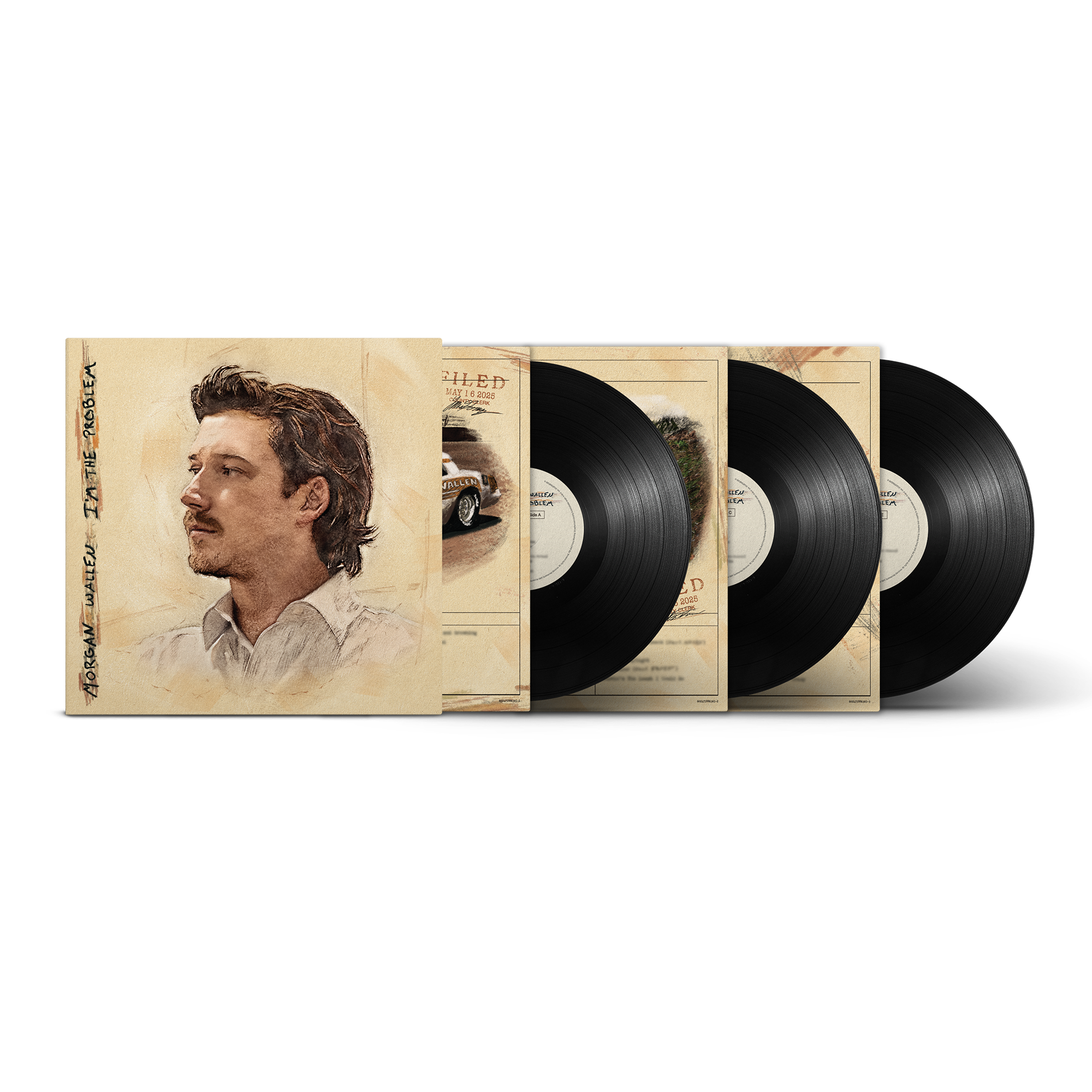 Morgan Wallen - I’m The Problem Black 3LP