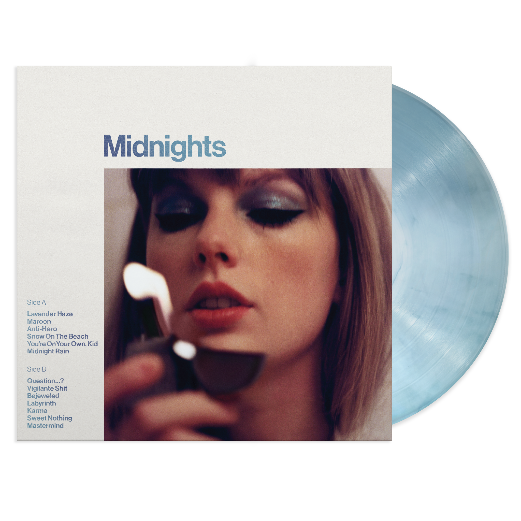 Taylor Swift - Midnights: Moonstone Blue Edition Vinyl