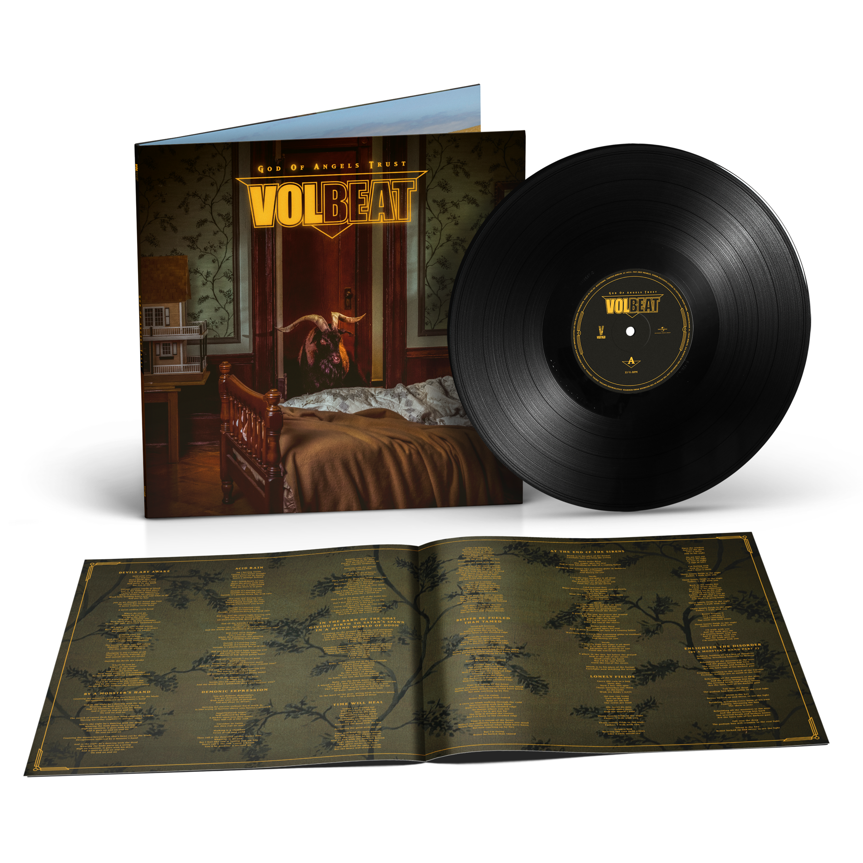 Volbeat - God Of Angels Trust (LP black)