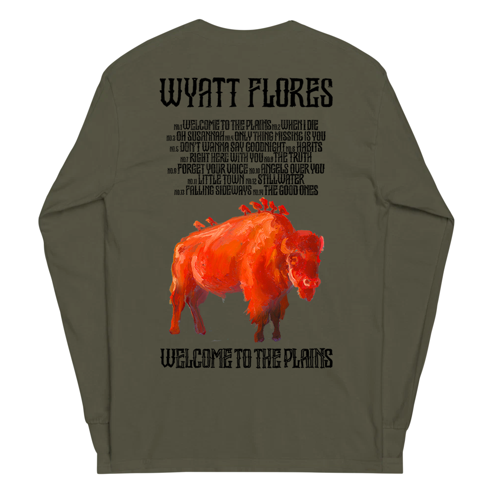 Wyatt Flores - WTTP Tracklist Green Longsleeve