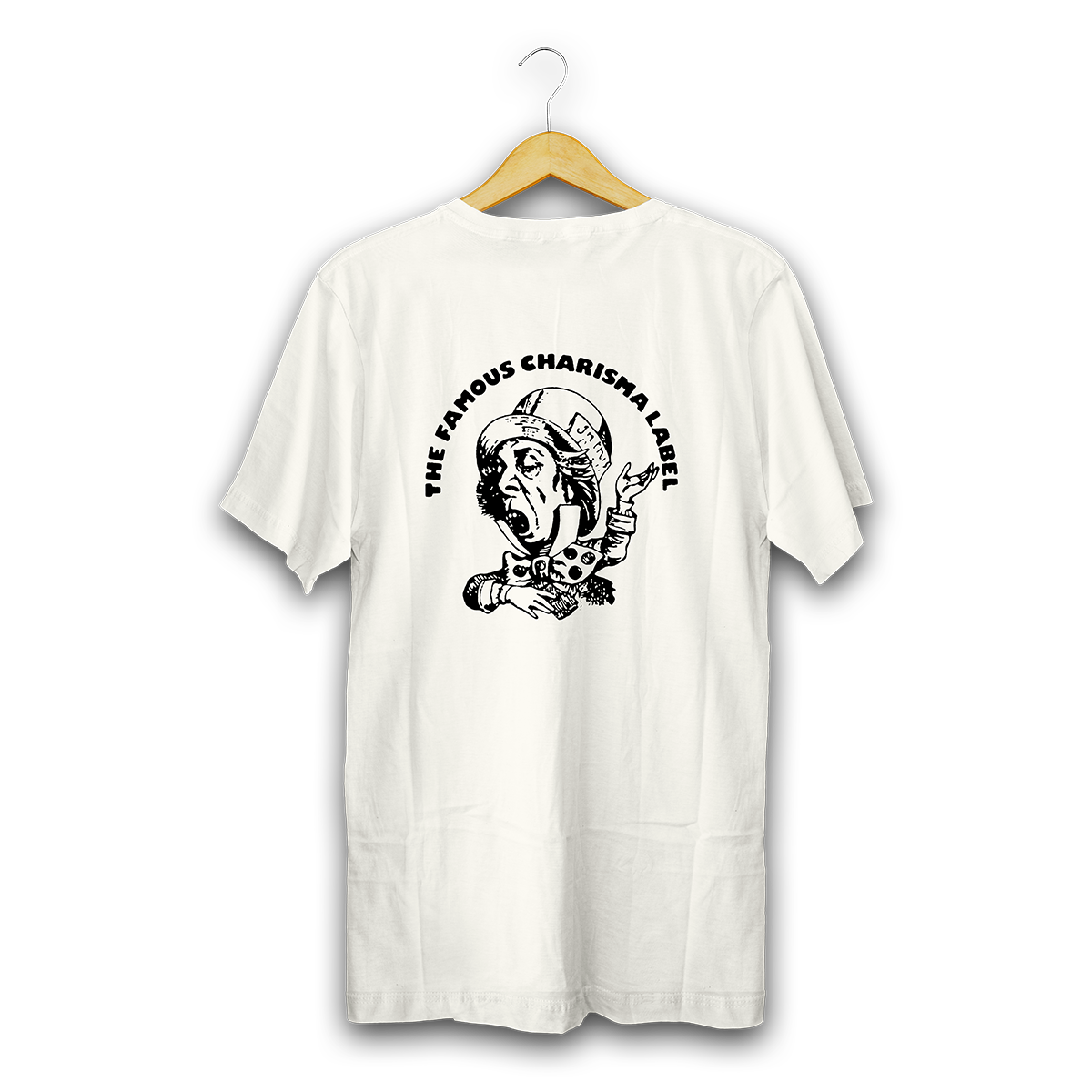 EMI - The Charisma Label Logo White T-Shirt