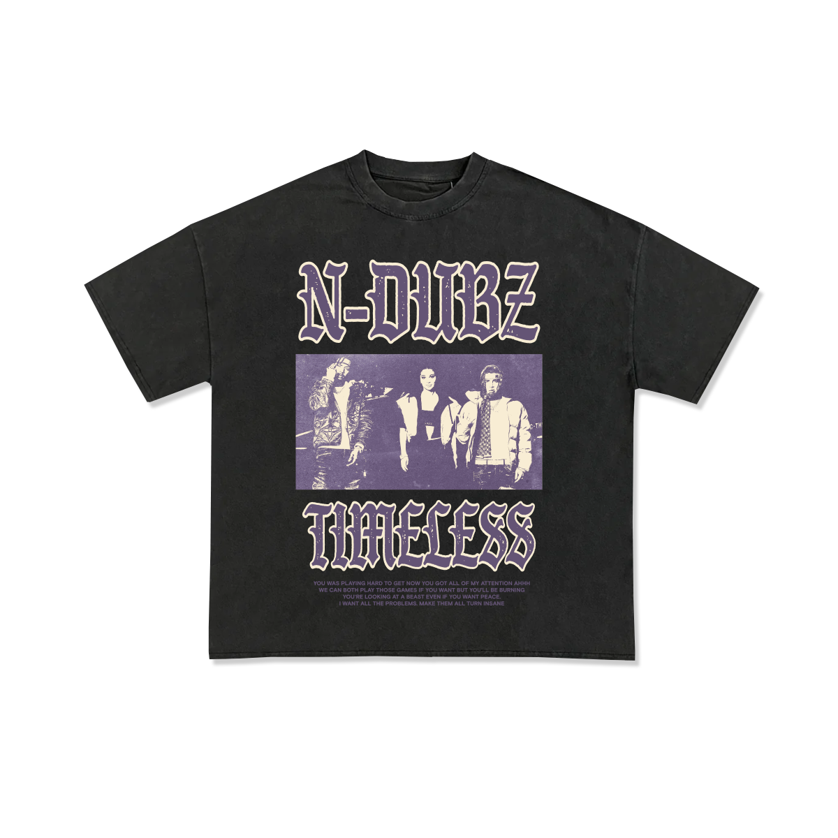 N-Dubz - Retro Band Photo T-Shirt