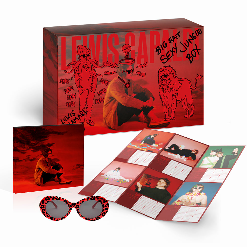 Lewis Capaldi - Limited Edition CD Box Set + Calendar + Sunglasses